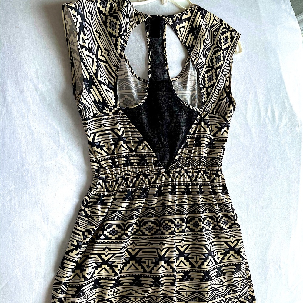 Geometric Pattern Dress - image 2